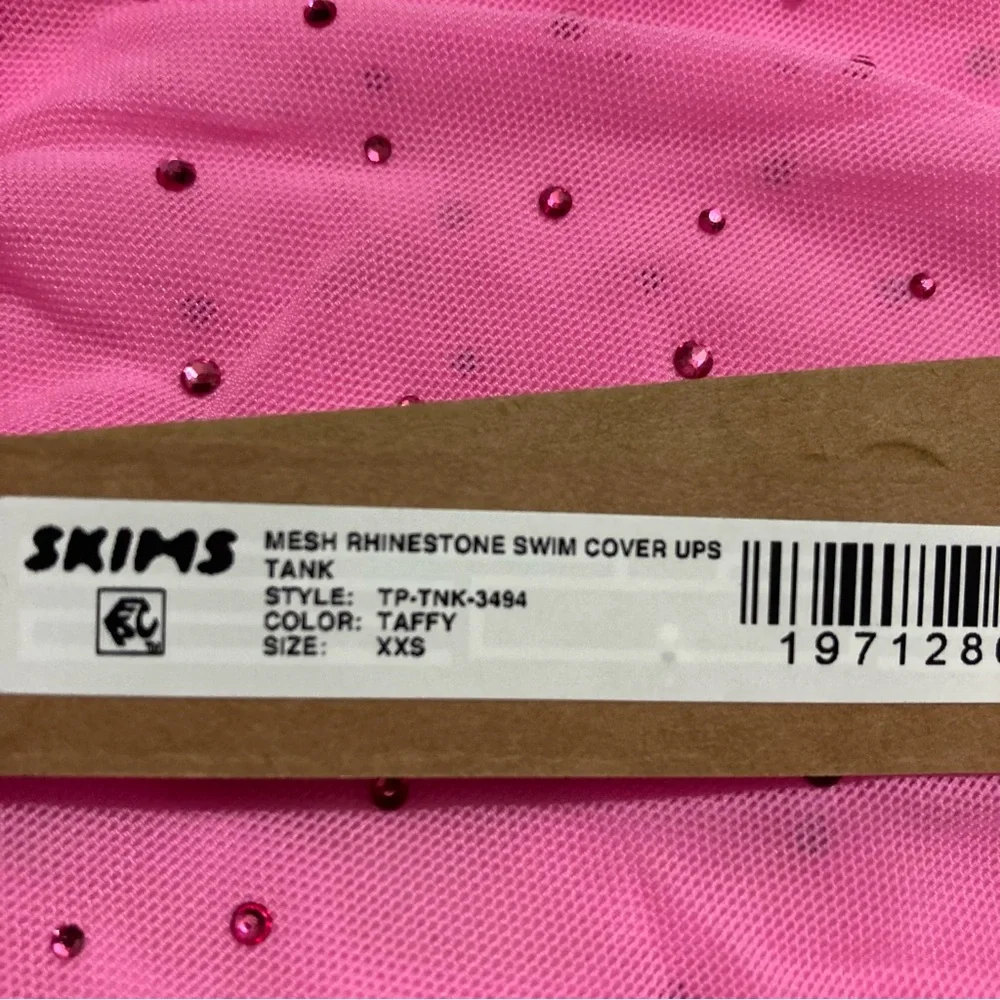 SKIMS Mesh Rhinestone Cover Up
